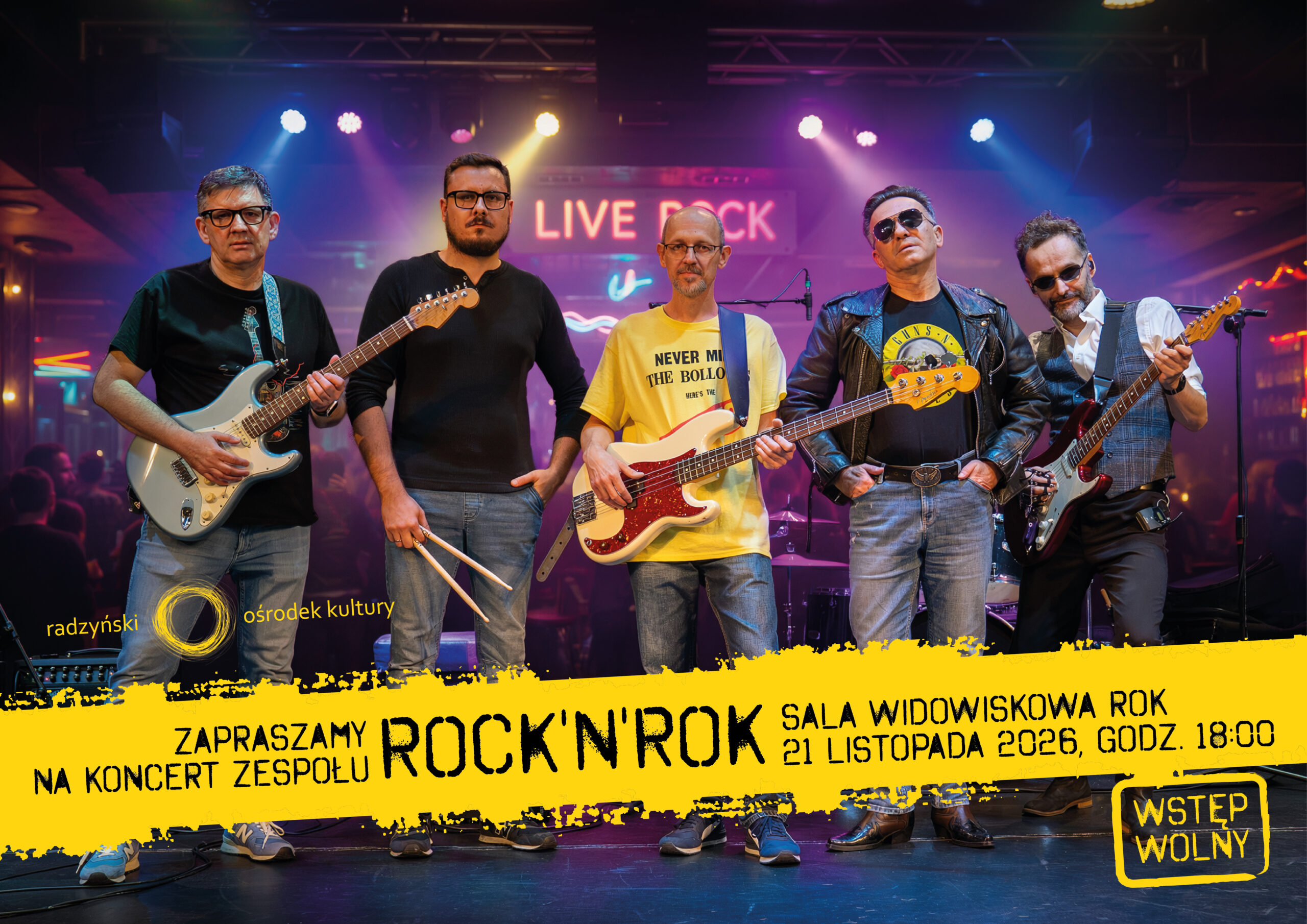 ROCK'N'ROK — we turn up the volume