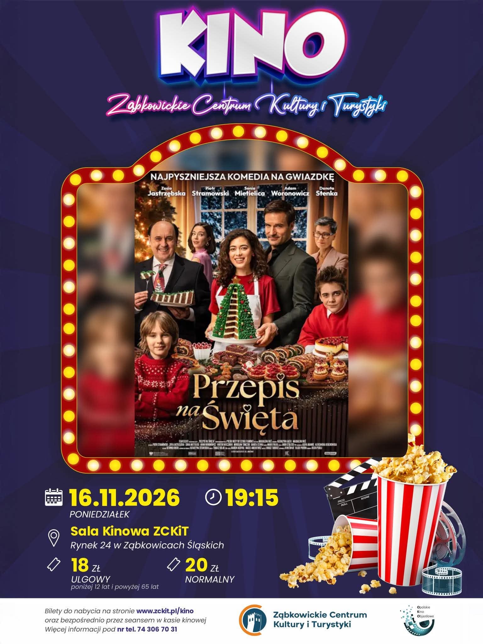 Cinema — Recipe for Christmas | Sala Widowiskowa