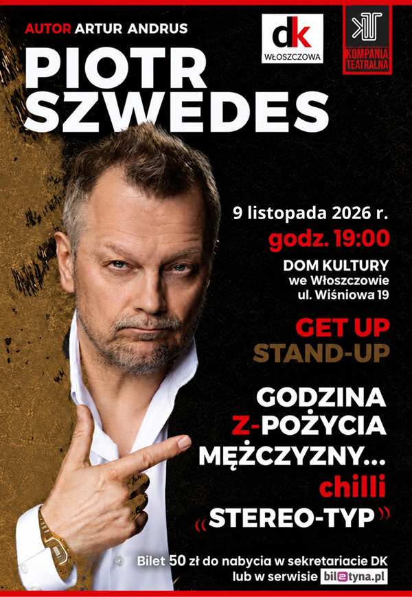 Stand up: Piotr Szwedes. An Hour of a Man's Life