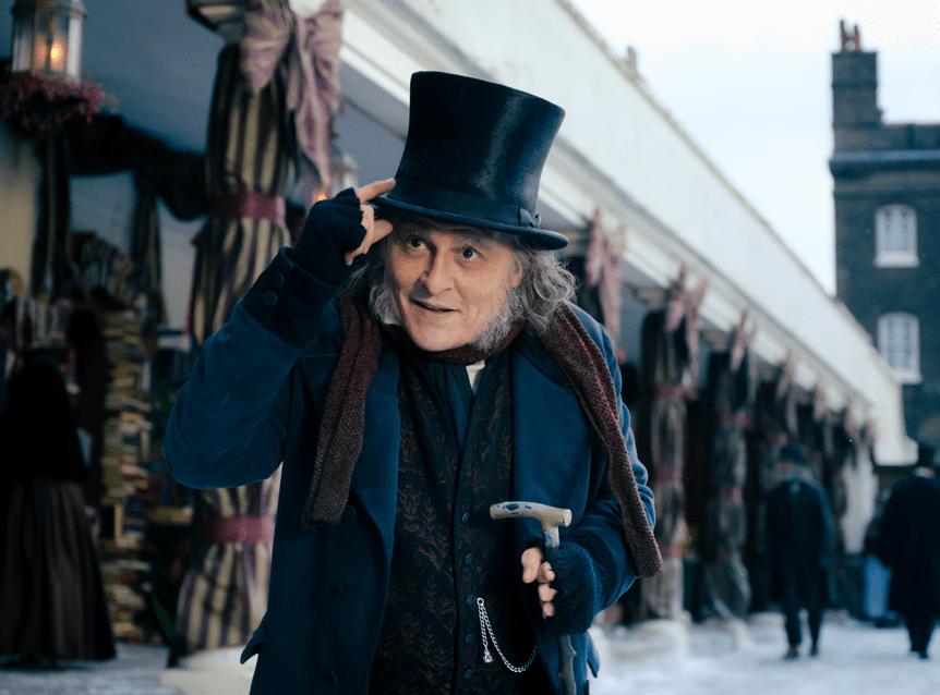 Ebenezer Scrooge. The Christmas Tale