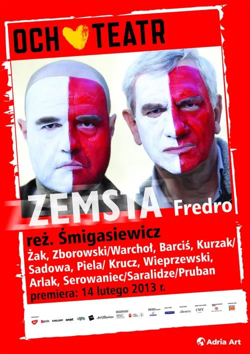 Revenge - Wiktor Zborowski and Cezary Żak in a performance by Och-Teatr