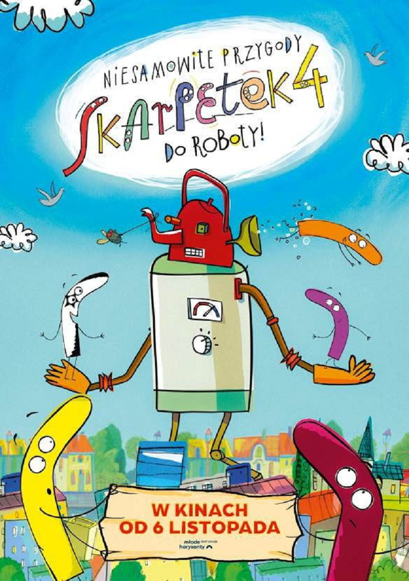 NIESAMOWITE PRZYGODY SKARPETEK 4. DO ROBOTY! 2D