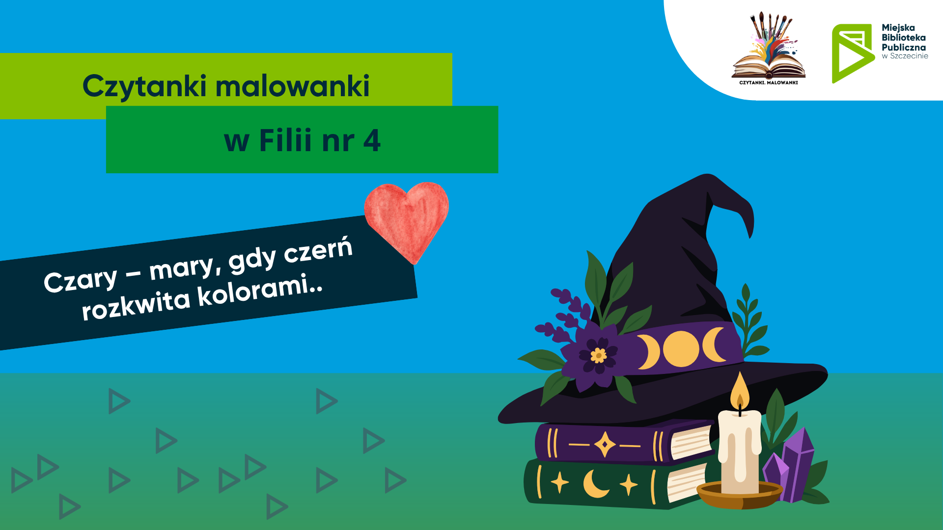 Czary – mary, gdy czerń rozkwita kolorami..