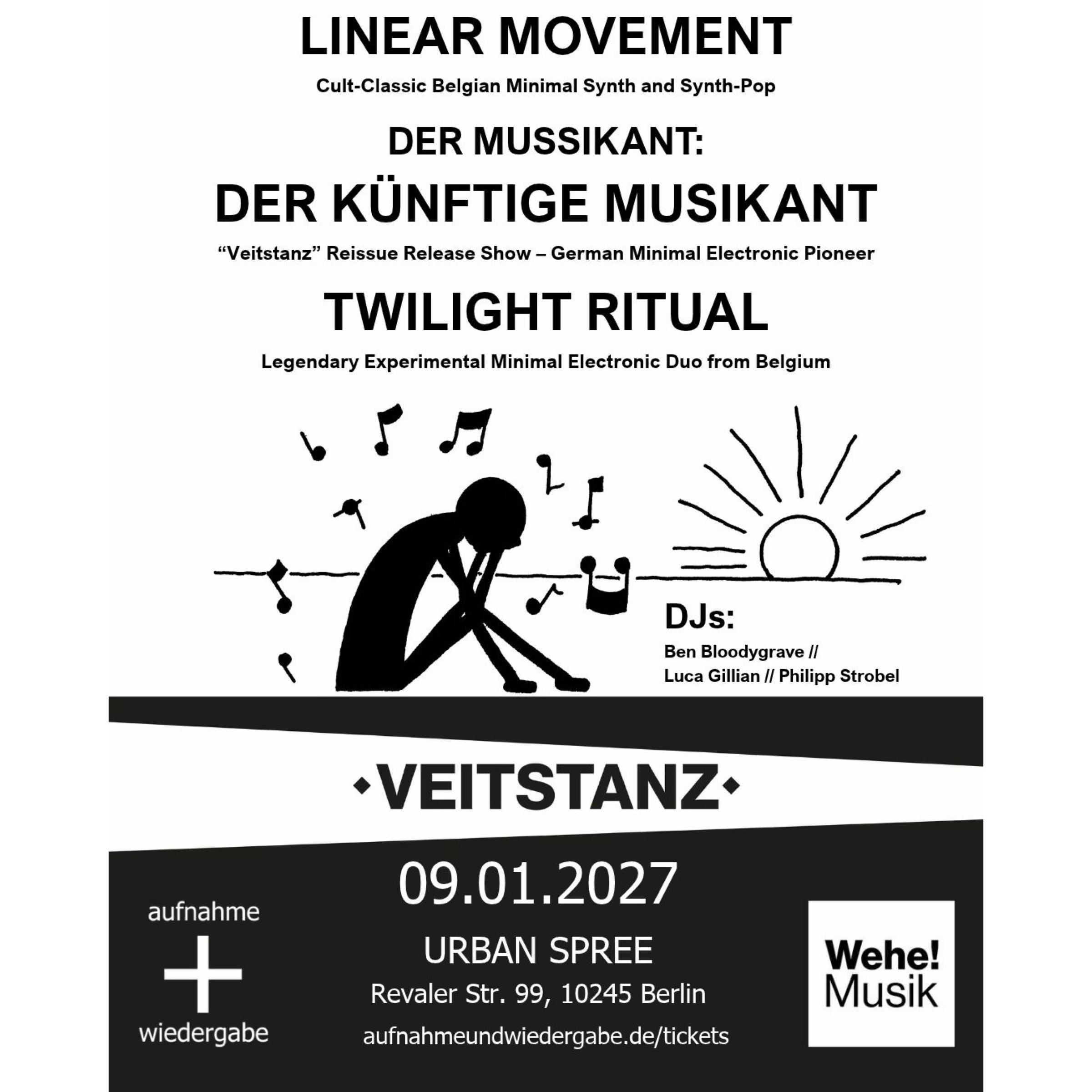 LINEAR MOVEMENT + DER KÜNFTIGE MUSIKANT + TWILIGHT RITUAL