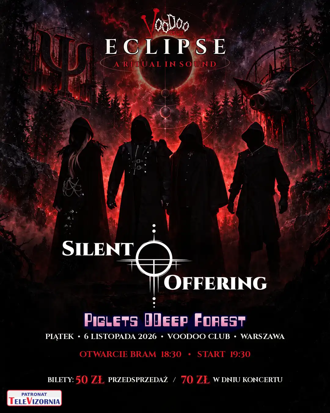 ECLIPSE – A Ritual in Sound : SILENT OFFERING x PIGLETS DDEEP FOREST
