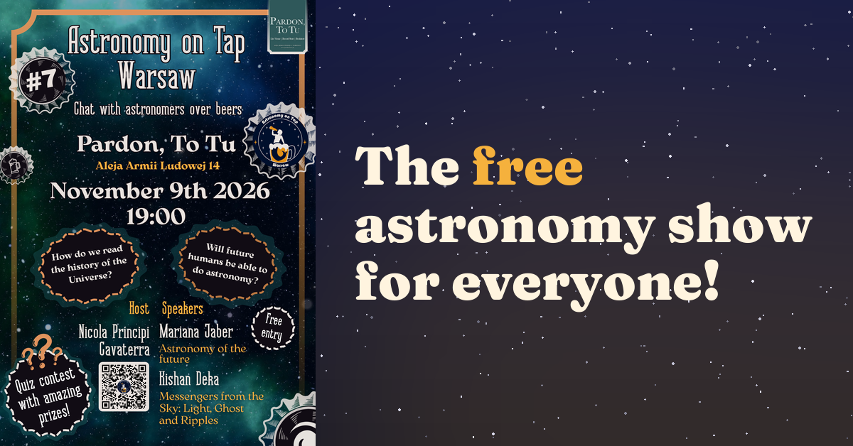 Astronomy on Tap #7 Warsaw