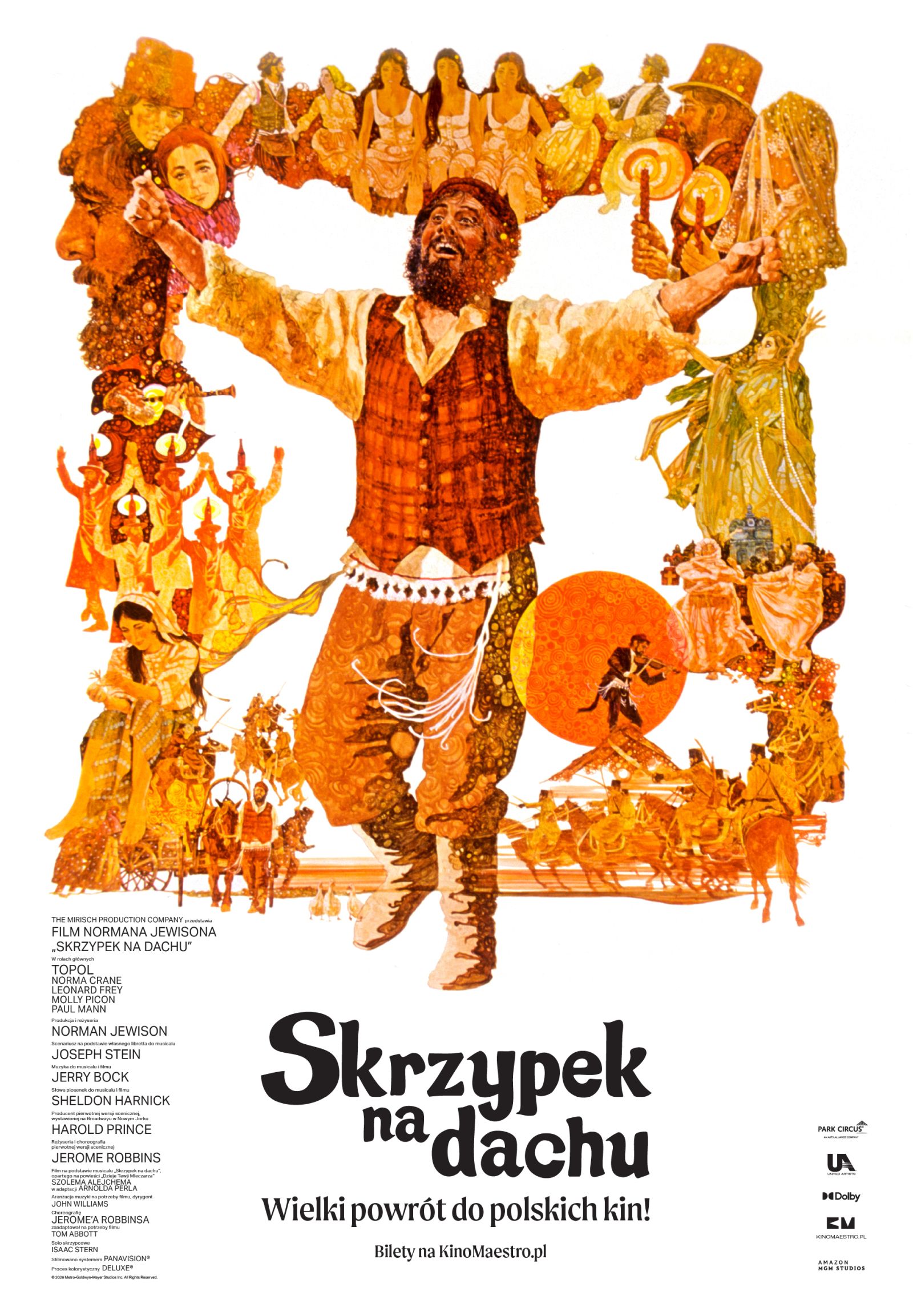 55 rocznica premiery „Skrzypka na dachu”