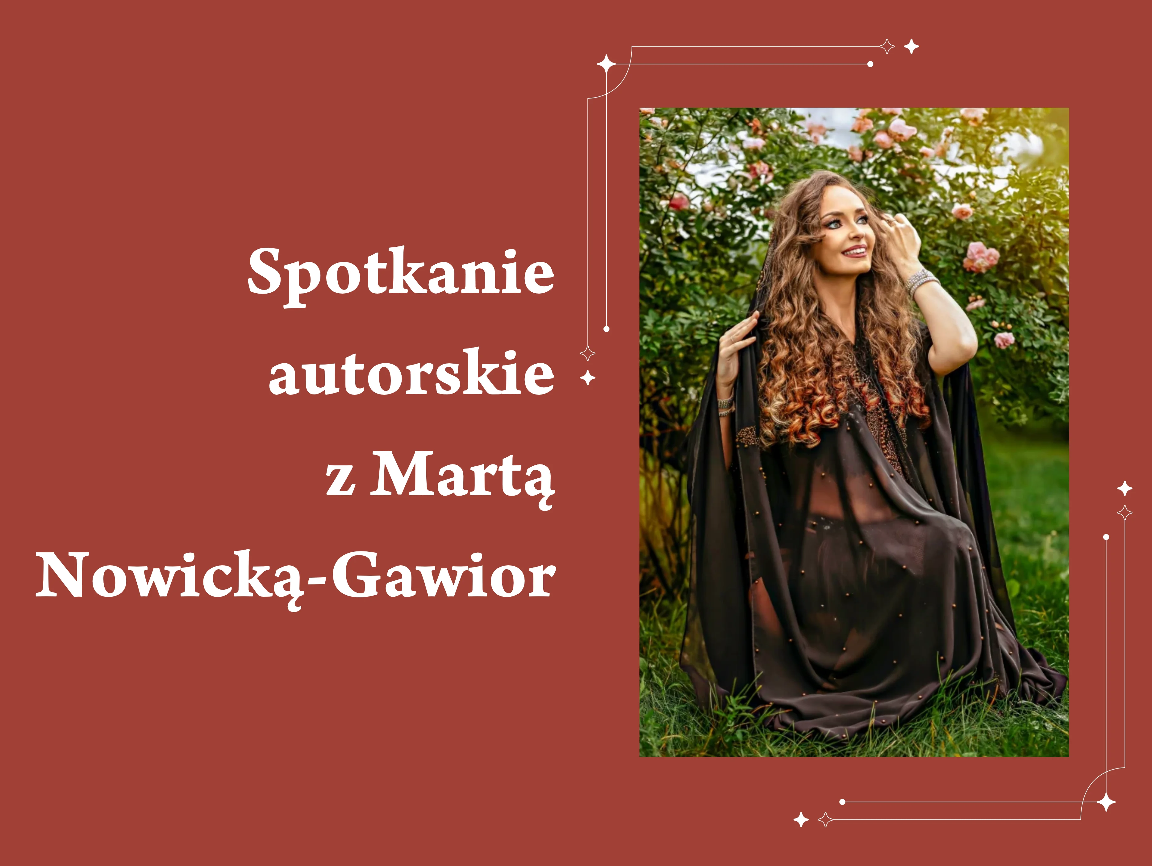 Spotkanie autorskie z Martą Nowicką-Gawior
