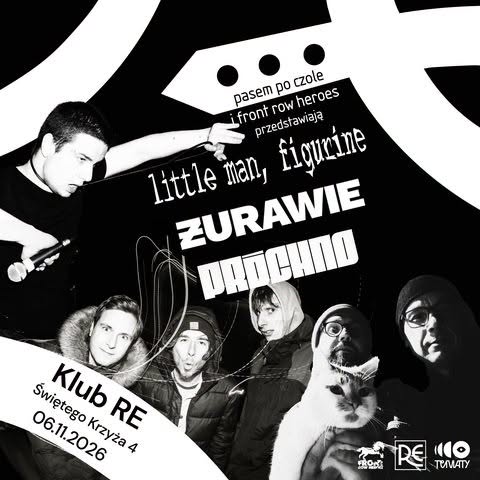Żurawie + little man, figurine + Próchno
