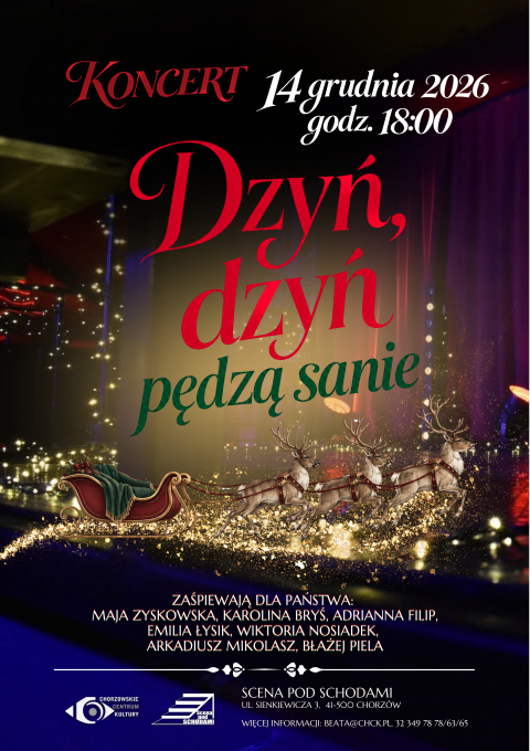 DZYŃ, DZYŃ, PĘDZĄ SANIE - KONCERT ŚWIĄTECZNY