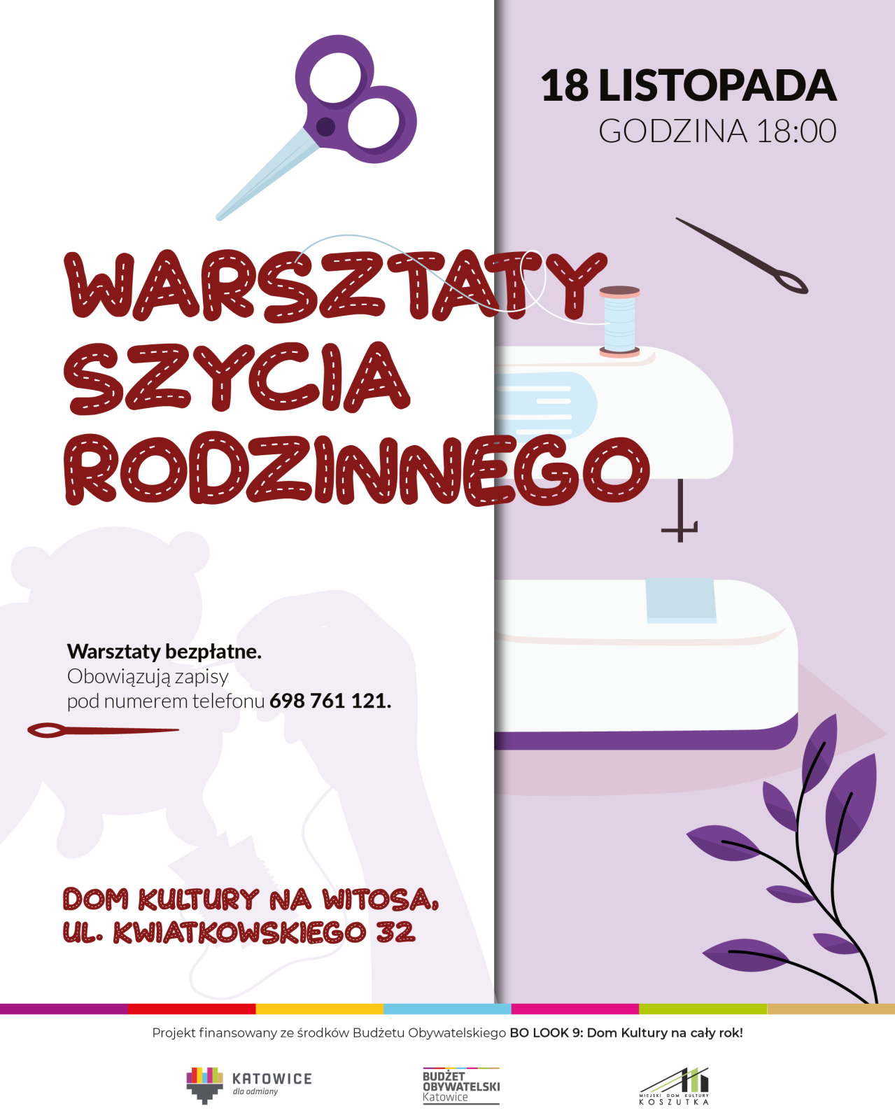 Rodzinne warsztaty szycia