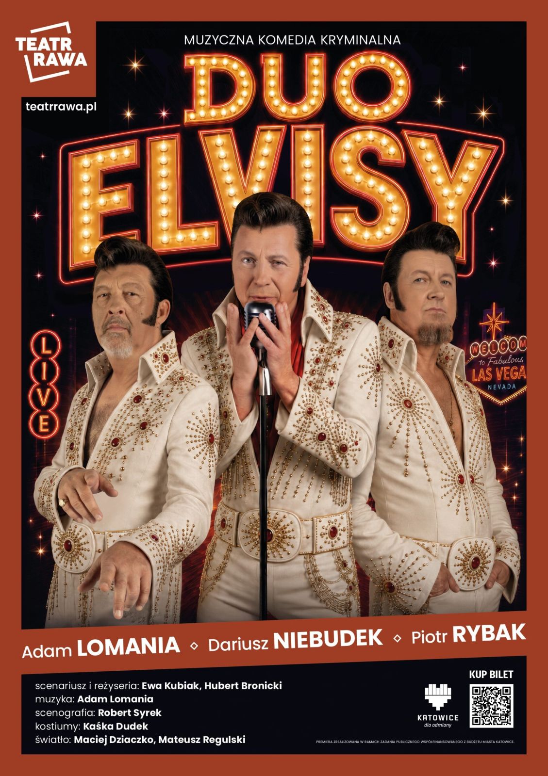 Spektakl „Duo Elvisy” Teatru Rawa