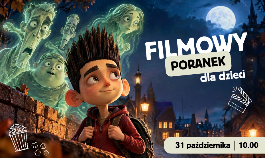 Strrrasznie fajny Poranek Filmowy dla dzieci na Strychu!