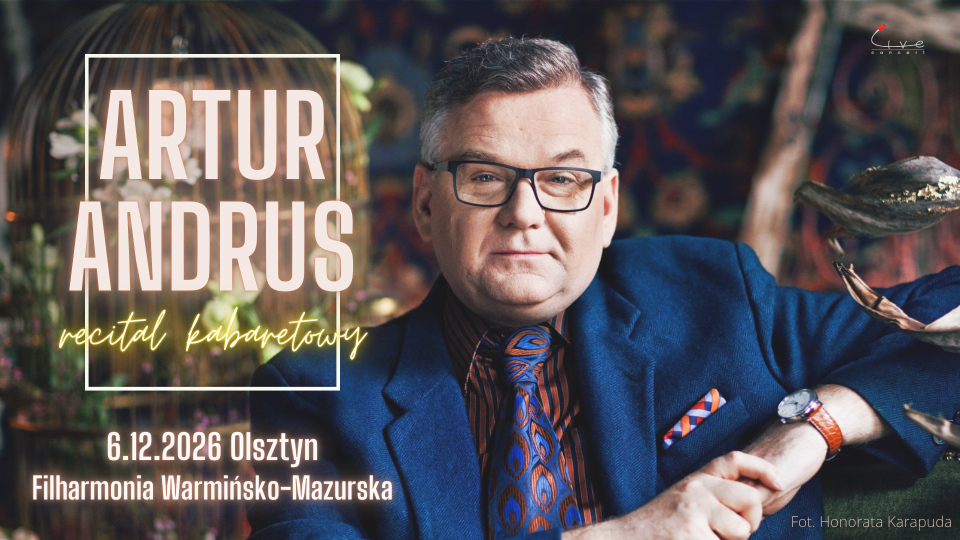 Artur Andrus – recital kabaretowy