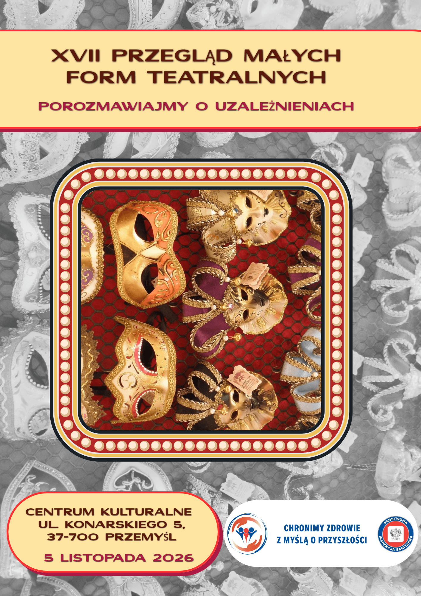 XVII Przegląd Małych Form Teatralnych – „Porozmawiajmy o uzależnieniach”