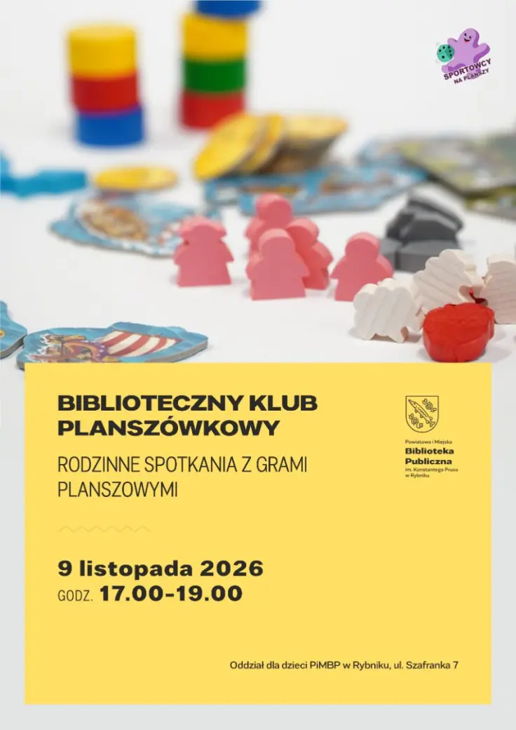 Biblioteczny Klub Planszówkowy w listopadzie