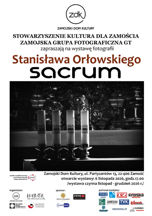 Wystawa Stanisława Orłowskiego „Sacrum”