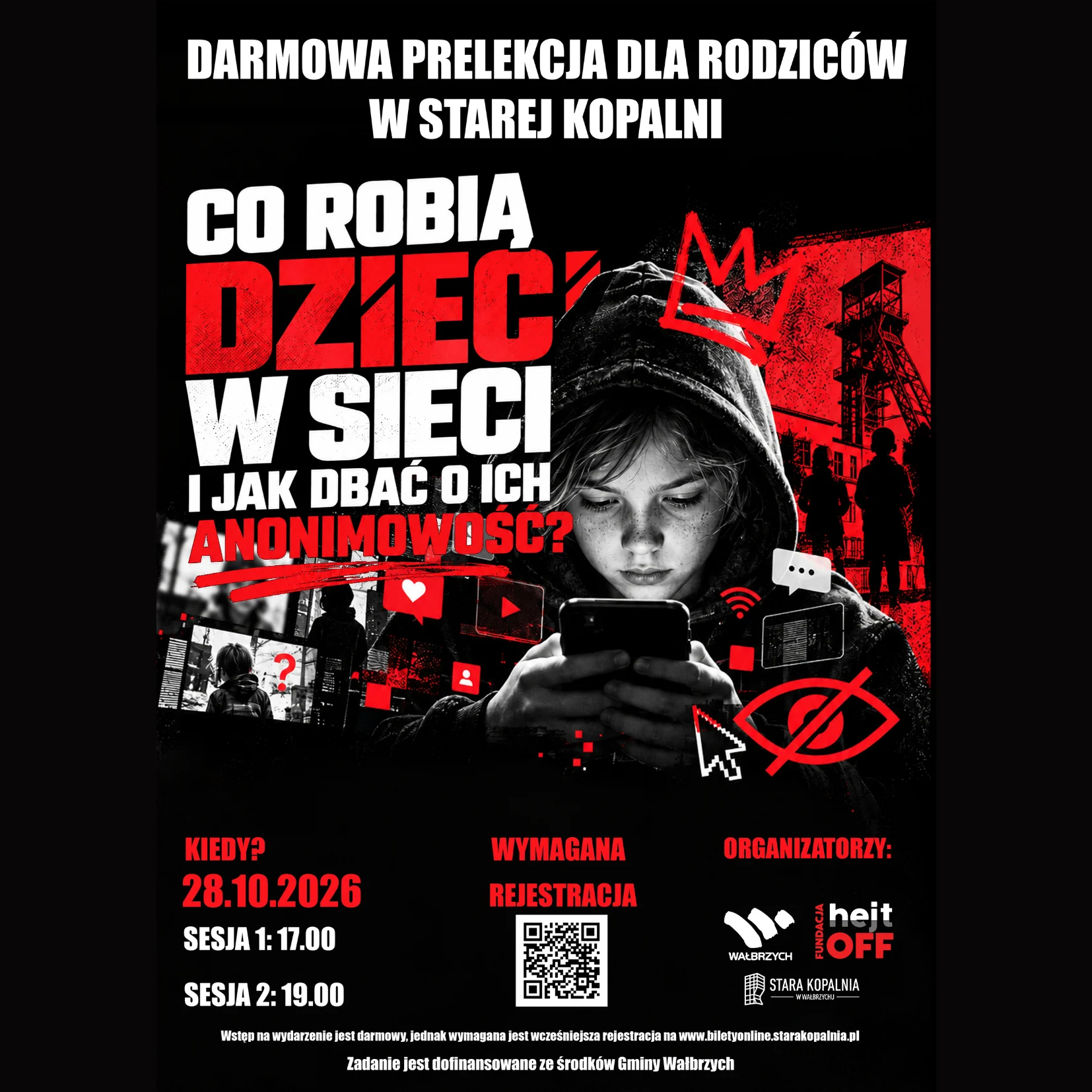 Co robią dzieci w sieci i jak dbać o ich anonimowość? – 28.10.2026 r.