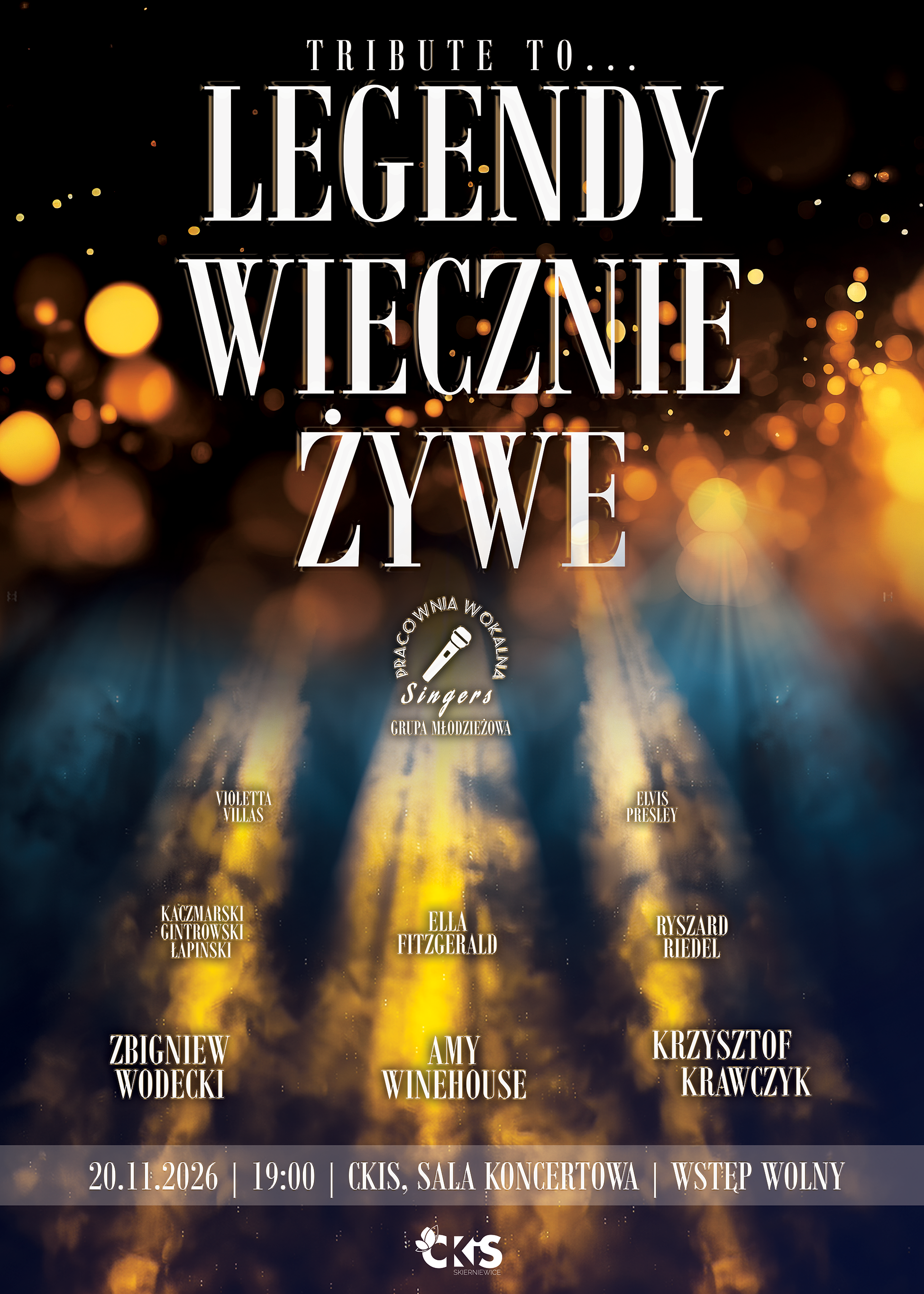 Tribute to… Legendy Wiecznie Żywe – koncert grupy młodzieżowej Pracowni Wokalnej Singers