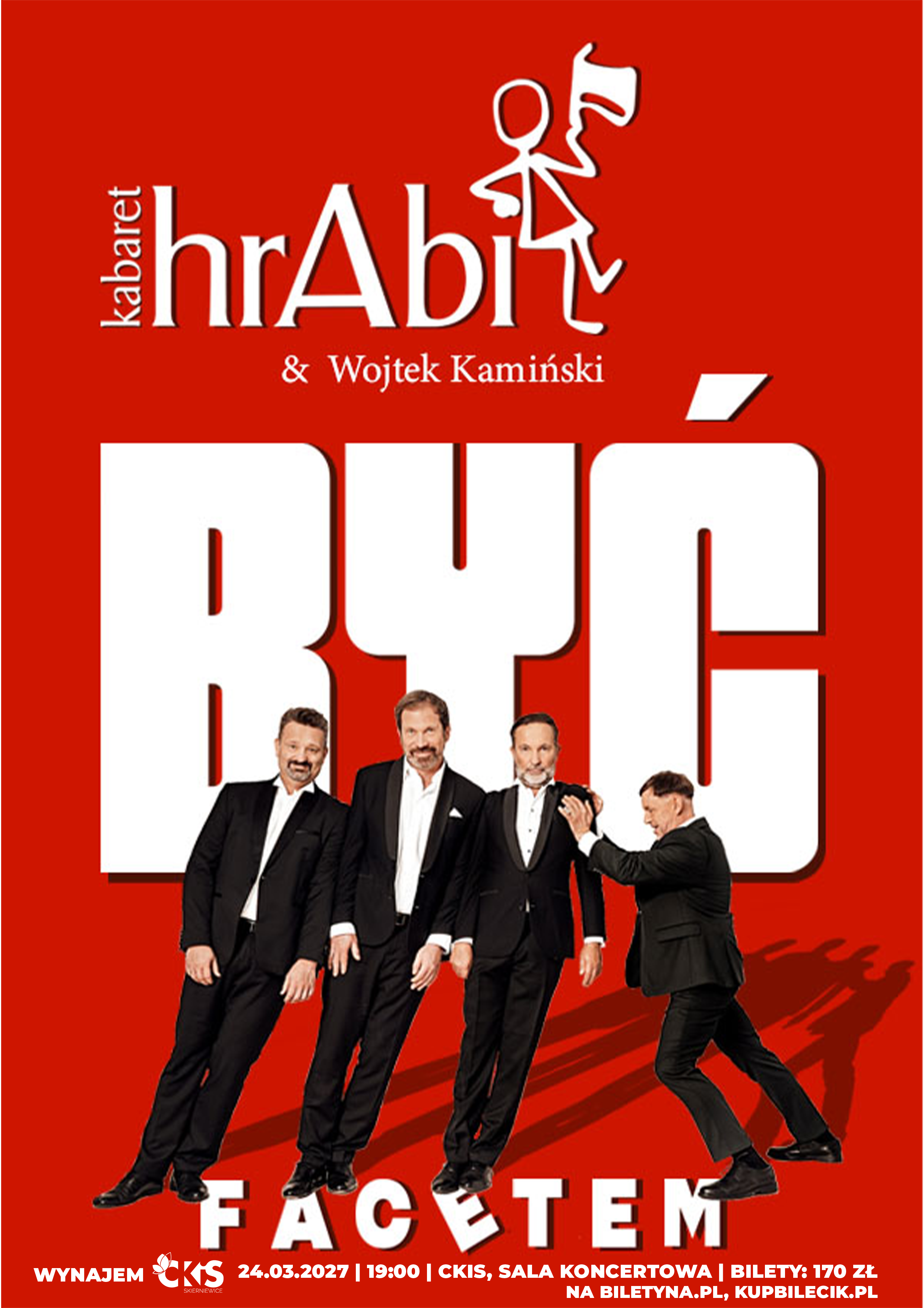 Kabaret Hrabi & Wojtek Kamiński: Być facetem