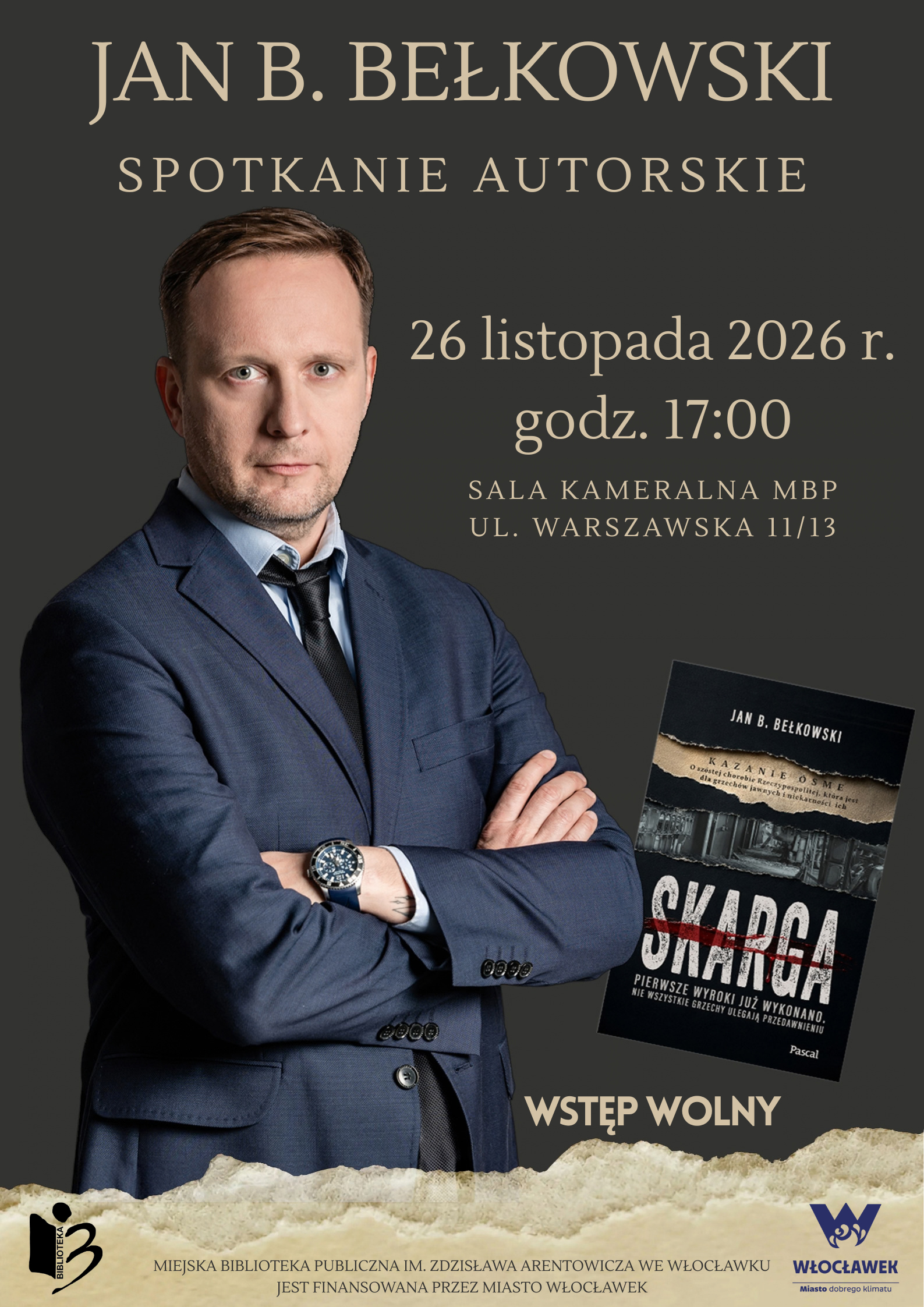 Spotkanie autorskie z Janem B. Bełkowskim