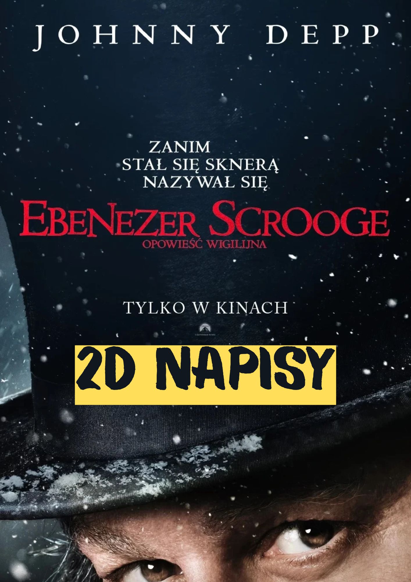 Ebenezer Scrooge. Opowieść wigilijna 2D Napisy