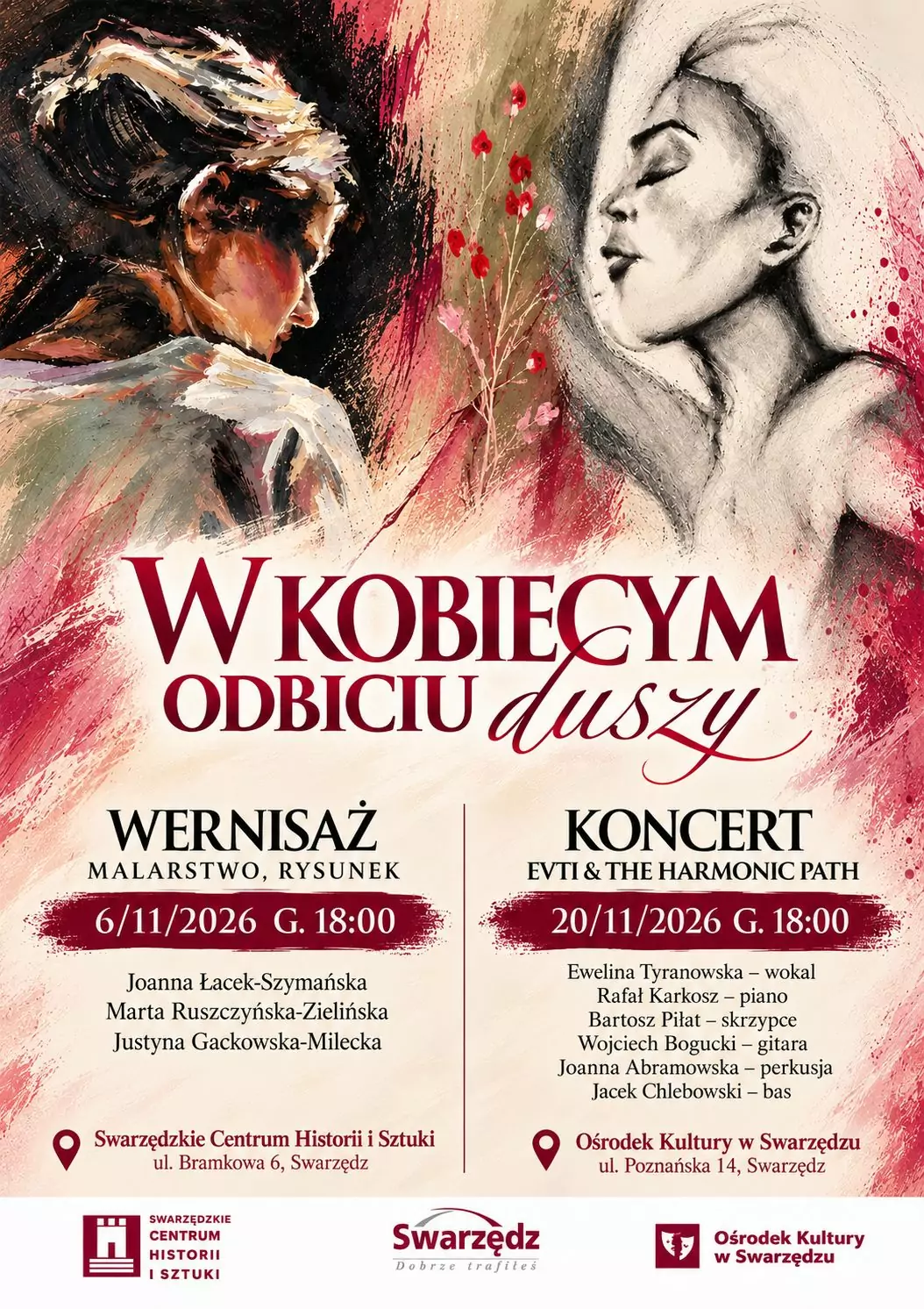 W kobiecym odbiciu duszy | Wernisaż i koncert