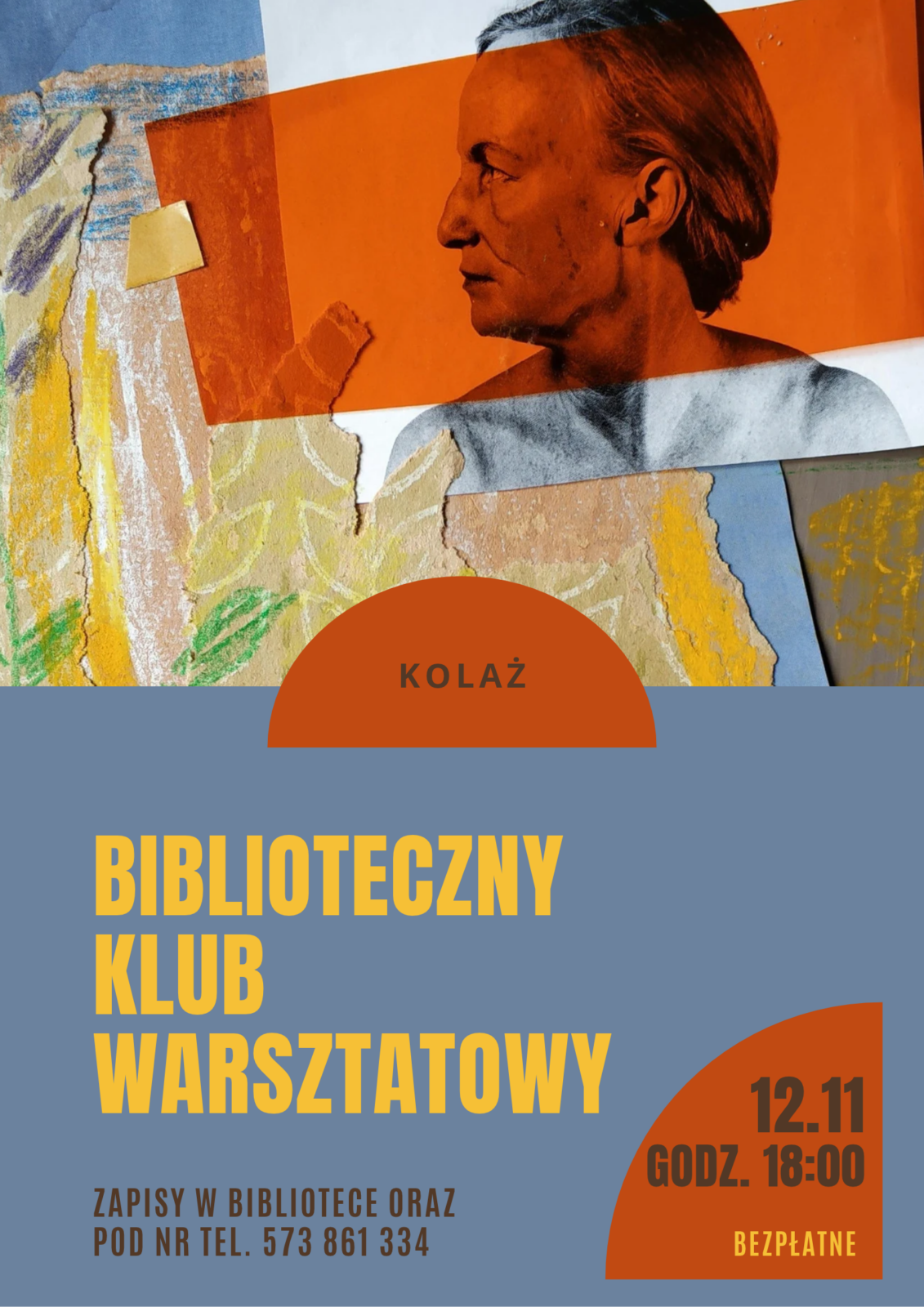 Biblioteczny Klub Warsztatowy: Kolaż