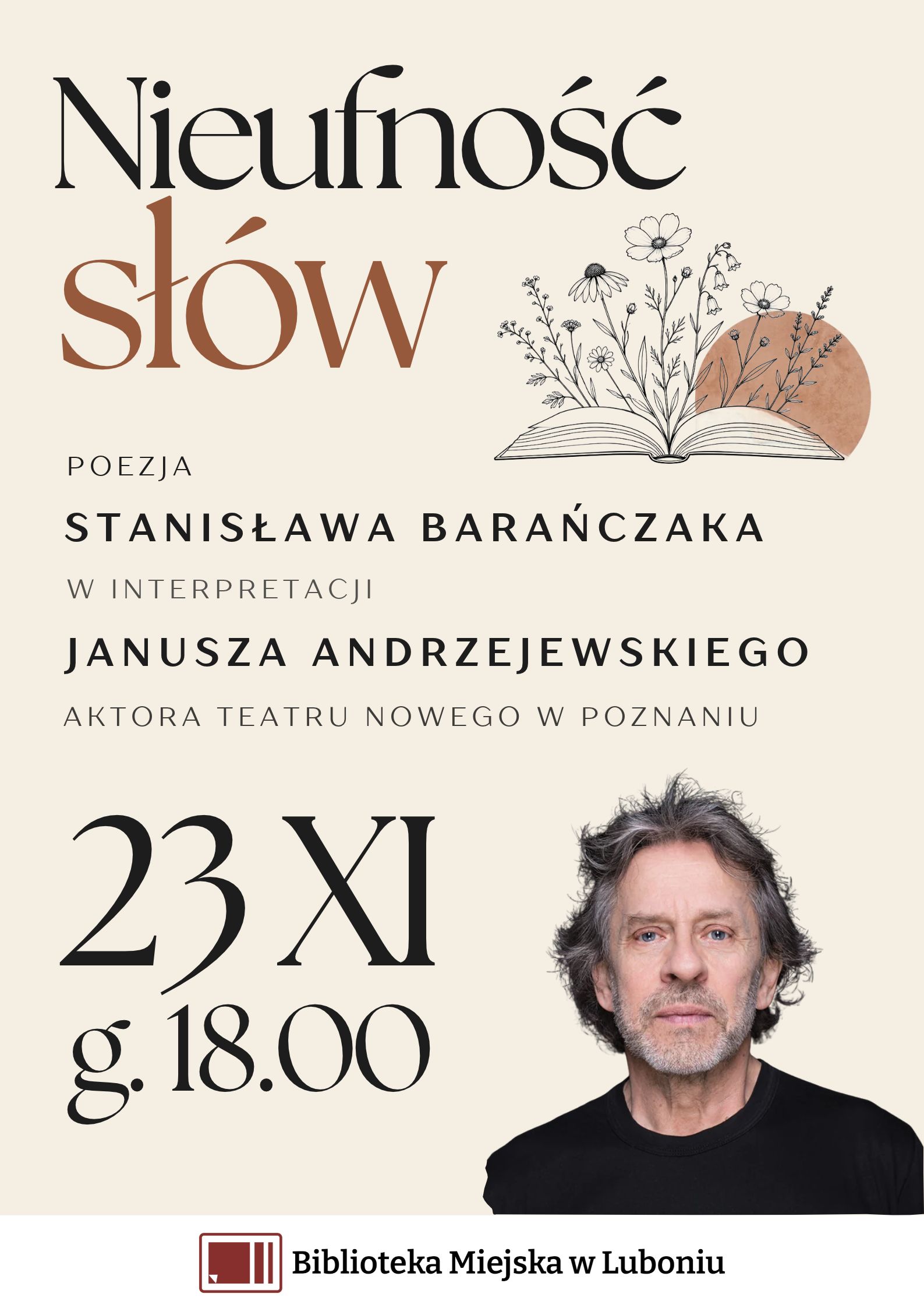 „Nieufność słów” – poezja Stanisława Barańczaka