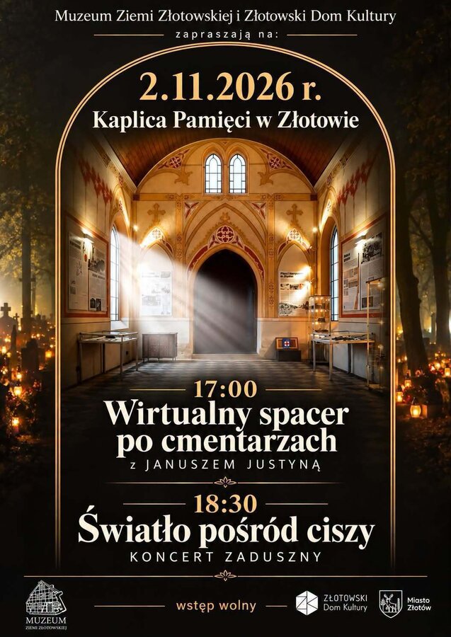 Wirtualny spacer po cmentarzach | Światło pośród ciszy - koncert zaduszny