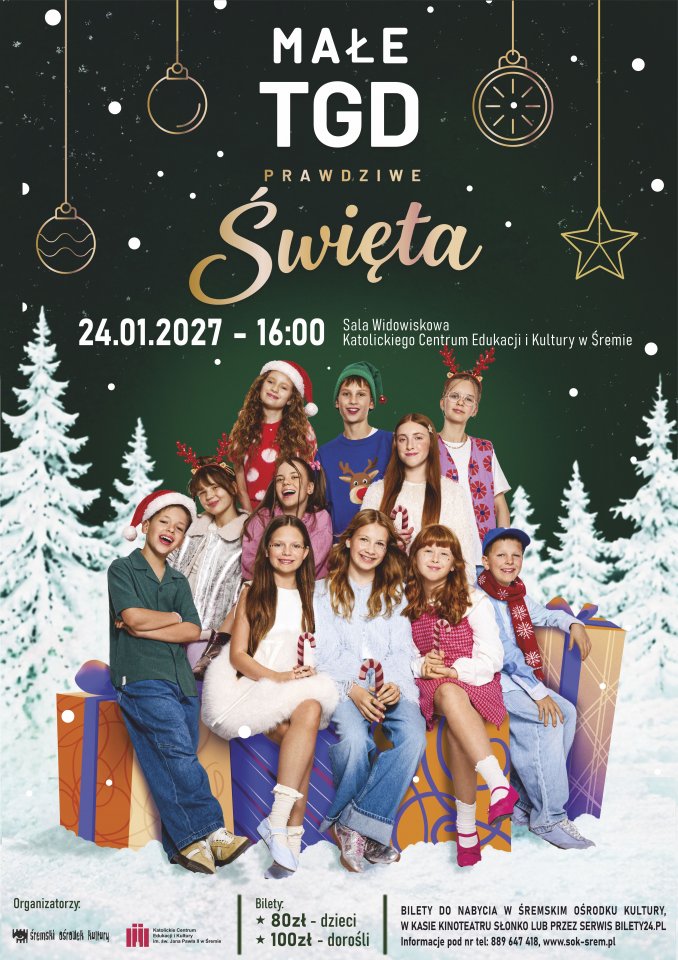 Koncert - Małe TGD: Prawdziwe Święta w styczniu!
