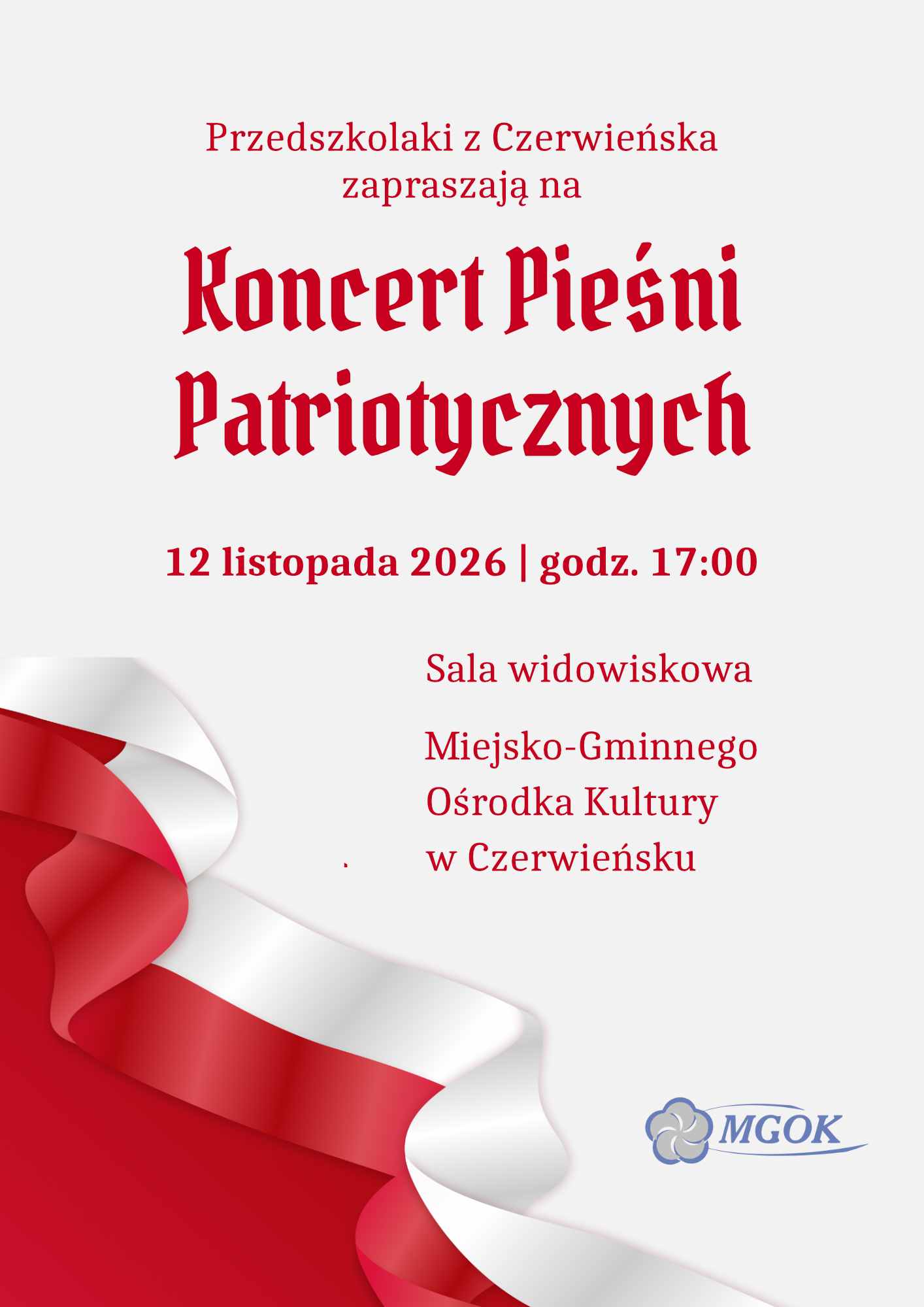 Koncert Pieśni Patriotycznych