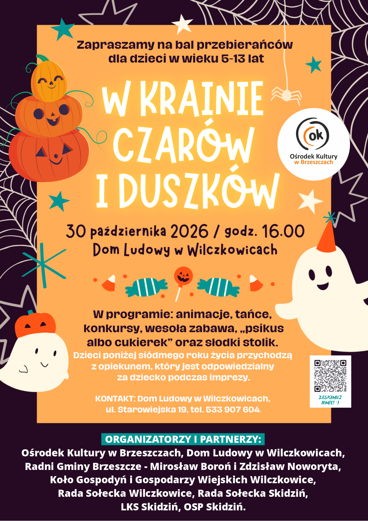 W KRAINIE CZARÓW I DUSZKÓW - BAL PRZEBIERAŃCÓW