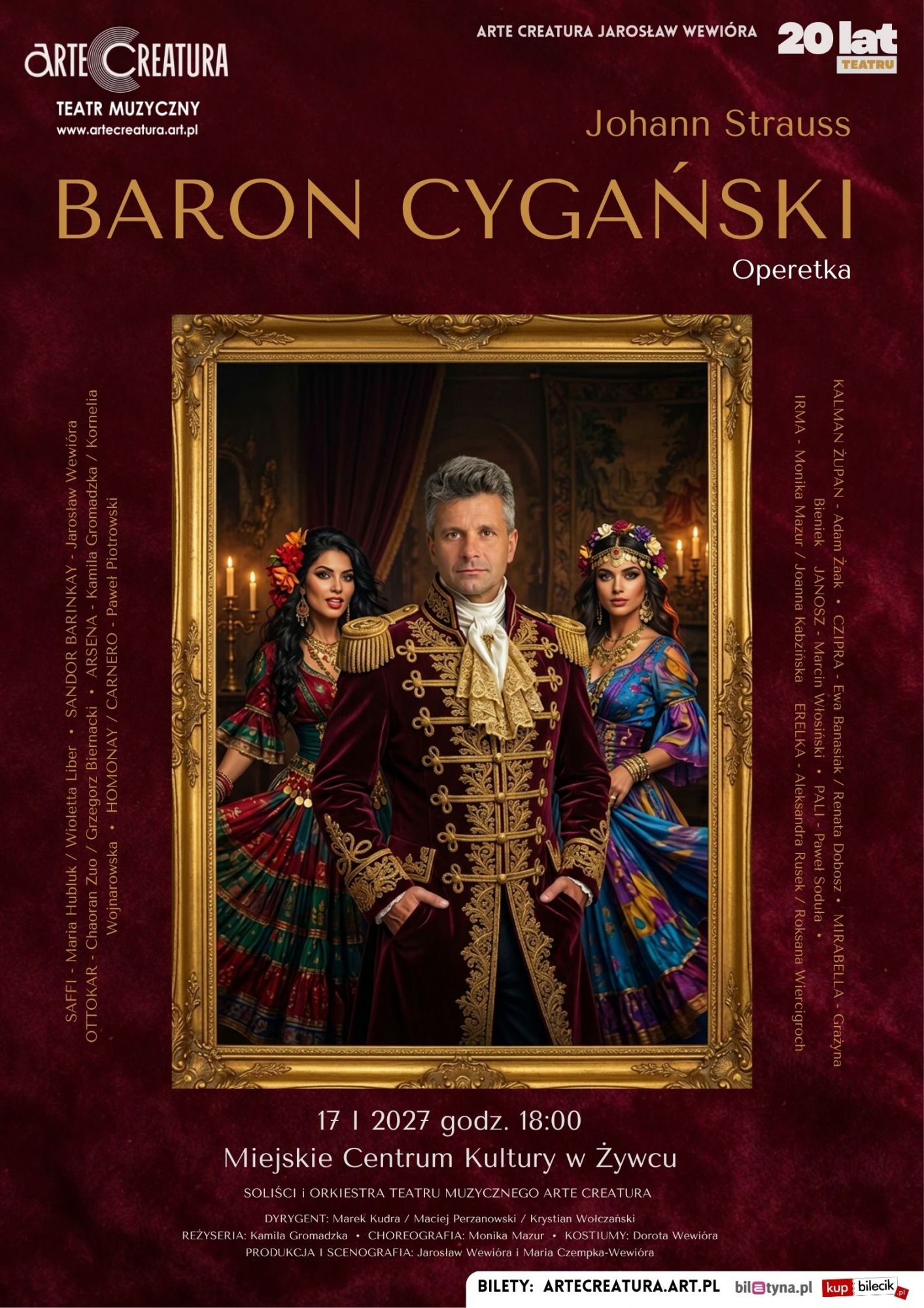 BARON CYGAŃSKI - JOHANN STRAUSS OPERETKA