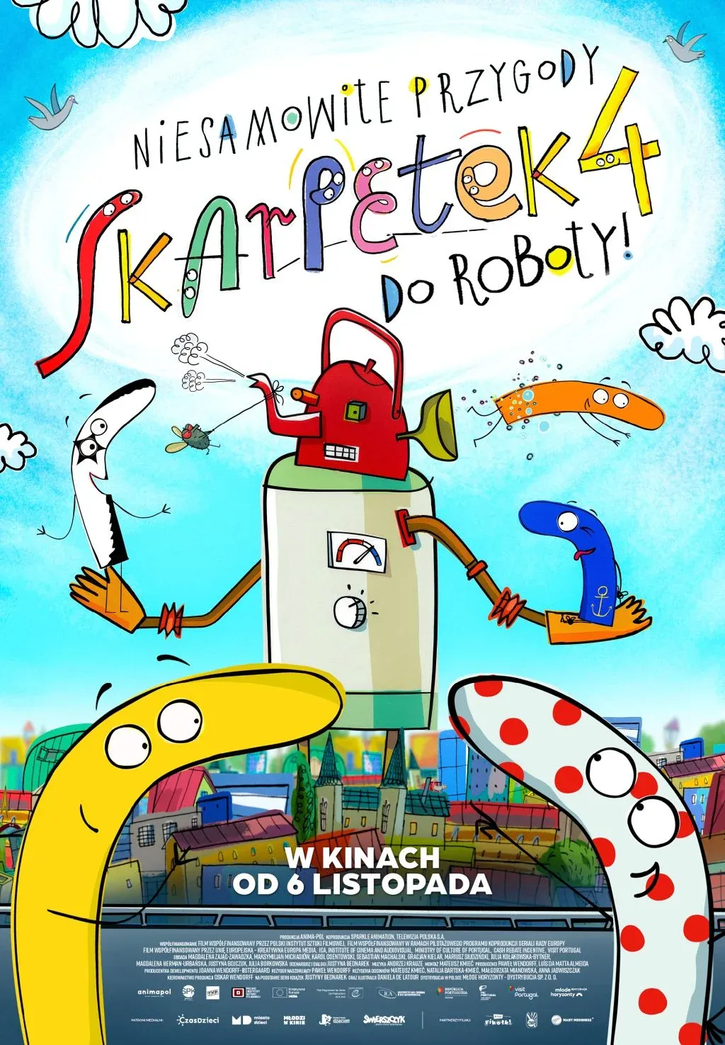 Kino Zmysłów: NIESAMOWITE PRZYGODY SKARPETEK 4. DO ROBOTY!