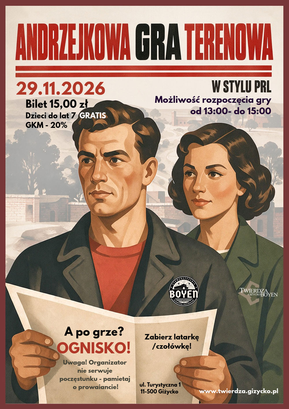 Andrzejkowa Gra Terenowa – 29.11.2026