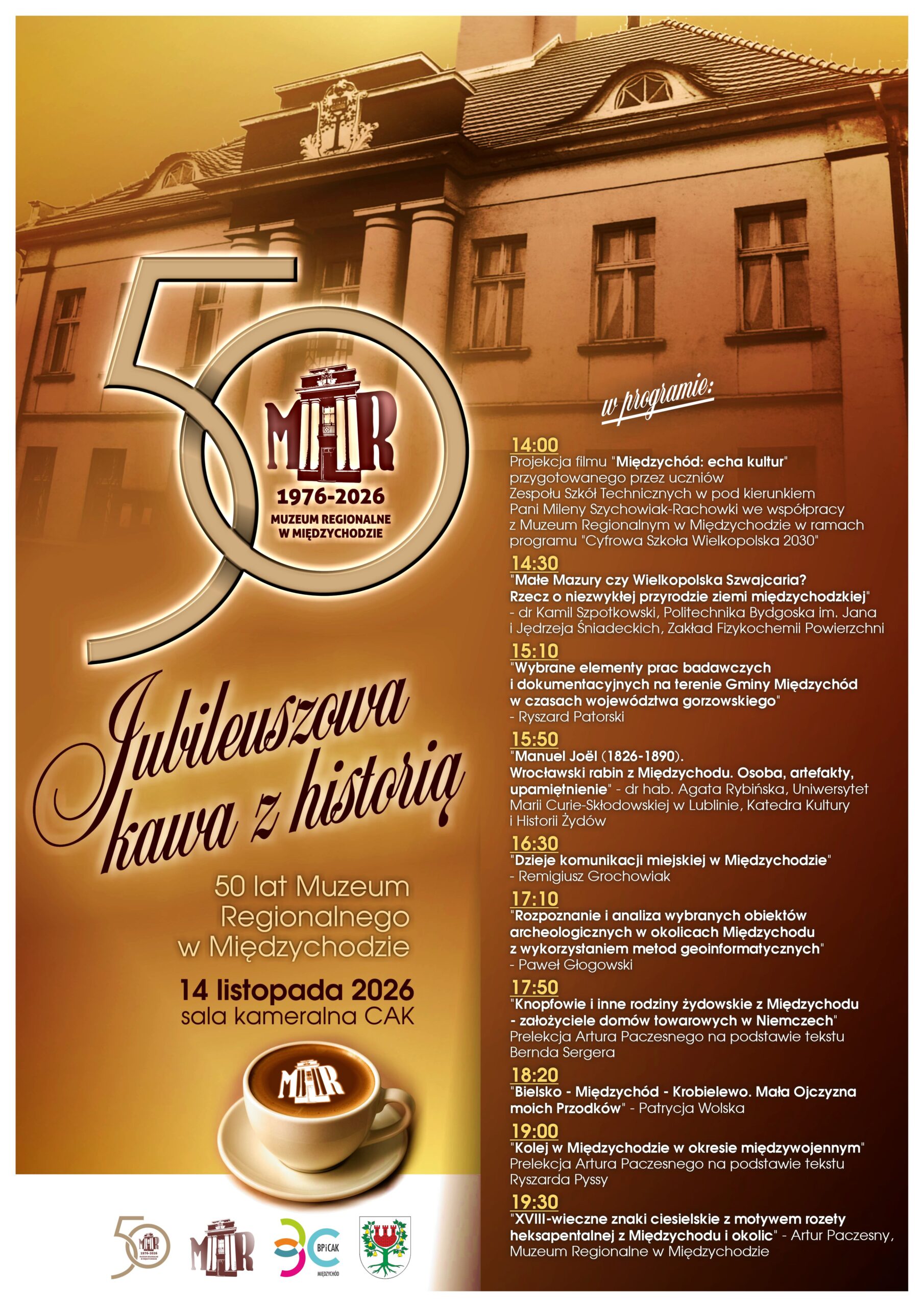 Jubileuszowa kawa z historią: 50 lat Muzeum Regionalnego w Międzychodzie