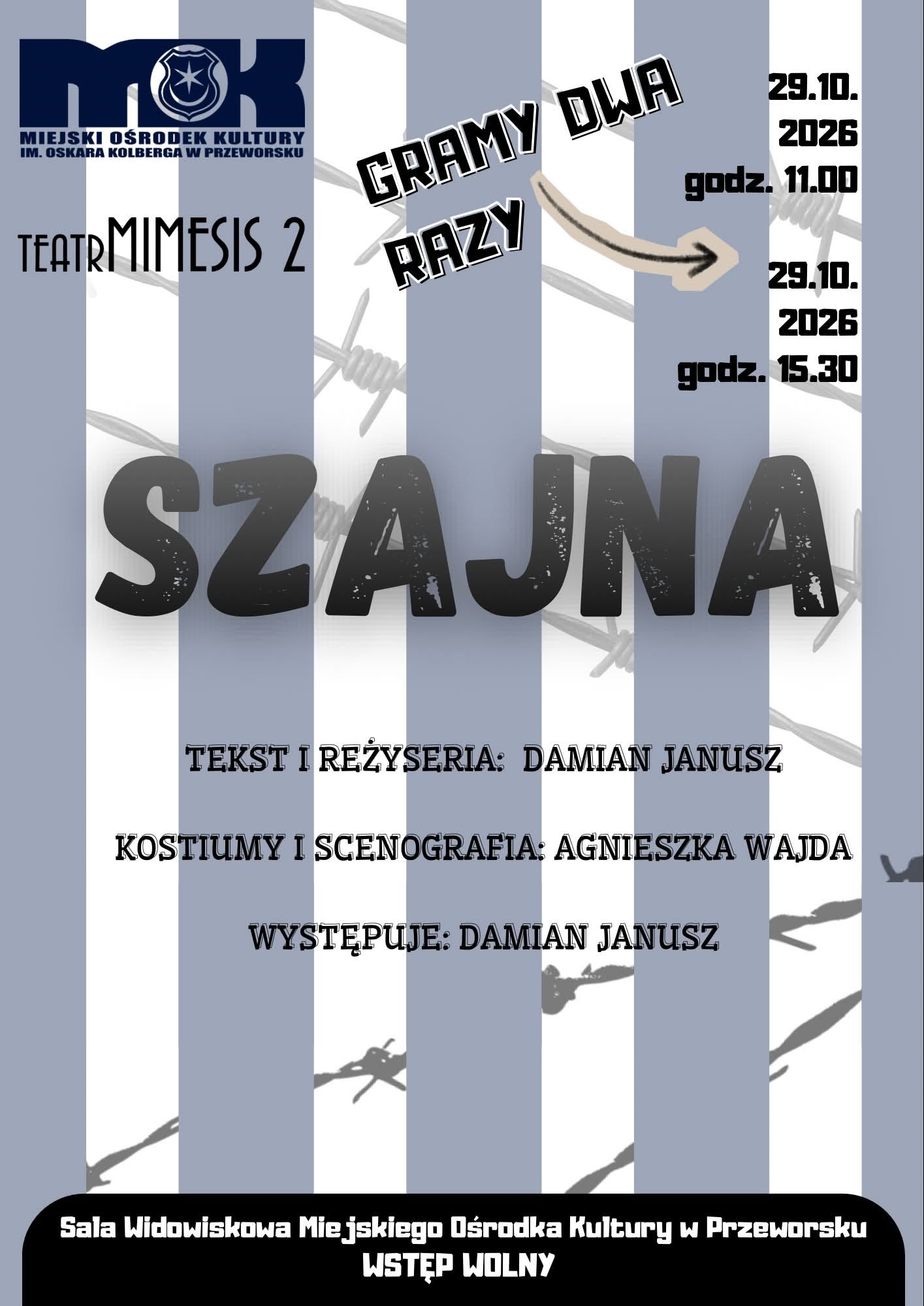 „SZAJNA” – SPEKTAKL, KTÓRY PORUSZA I NIE POZWALA POZOSTAĆ OBOJĘTNYM