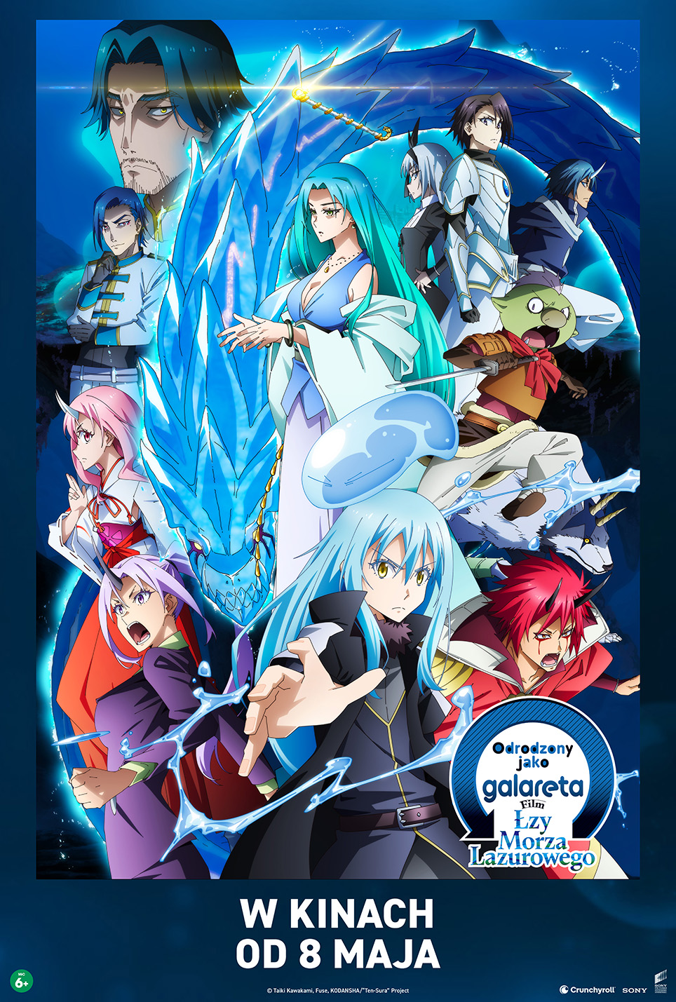Reborn as jelly. Movie: Tears of the Azure Sea in Helios Anime