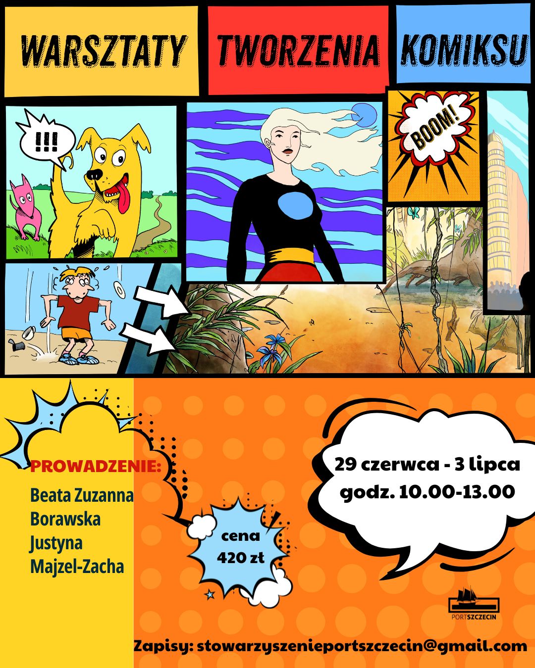 Wakacyjne warsztaty komiksu