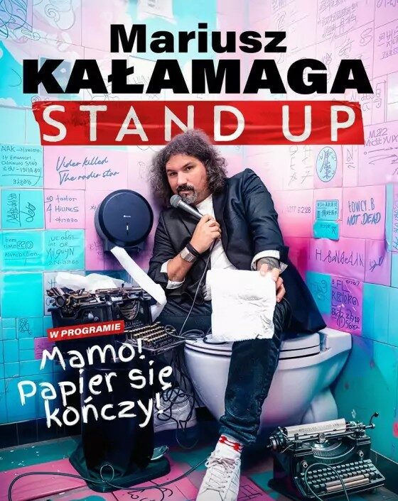 Mariusz Kałamaga – „Mamo! Papier się kończy!” – stand up