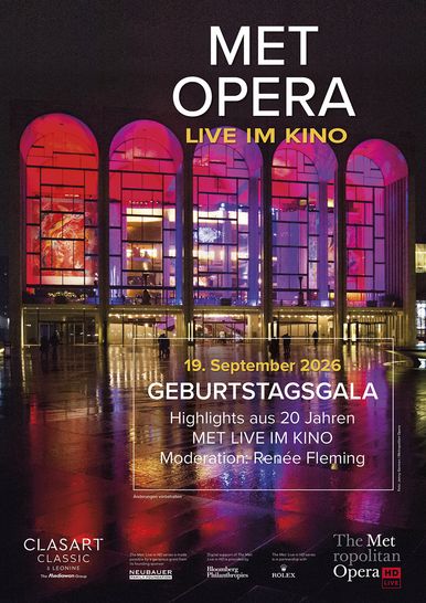 BIRTHDAY GALA - 20 years of Met live in cinema