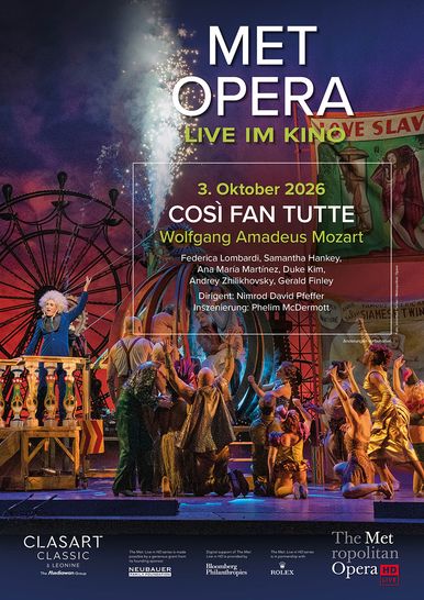 With Opera 2026-27: Così fan tutte - Wolfgang Amadeus Mozart