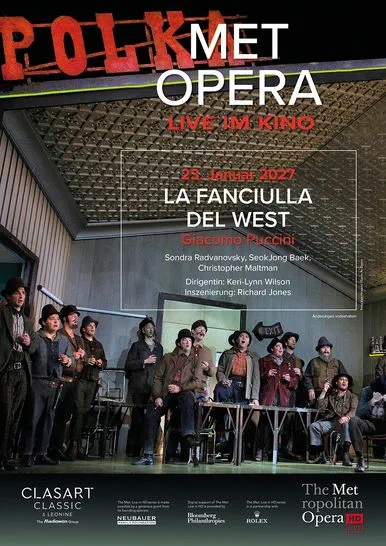 With Opera 2026-27: La Fanciulla del West - Giacomo Puccini