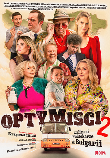 Optimists 2 — ours on the bus to Bulgaria