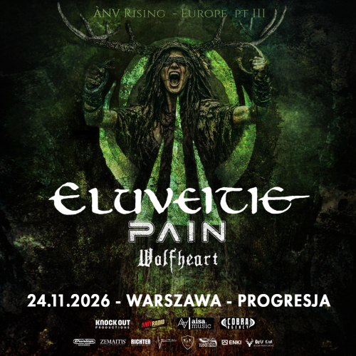 ELUVEITIE + PAIN + WOLFHEART