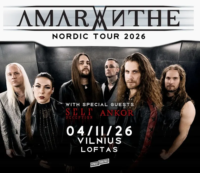AMARANTHE + SELF DECEPTION, ANKOR