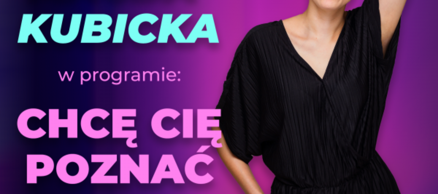 Magda Kubicka — tickets available at the Palladium box office