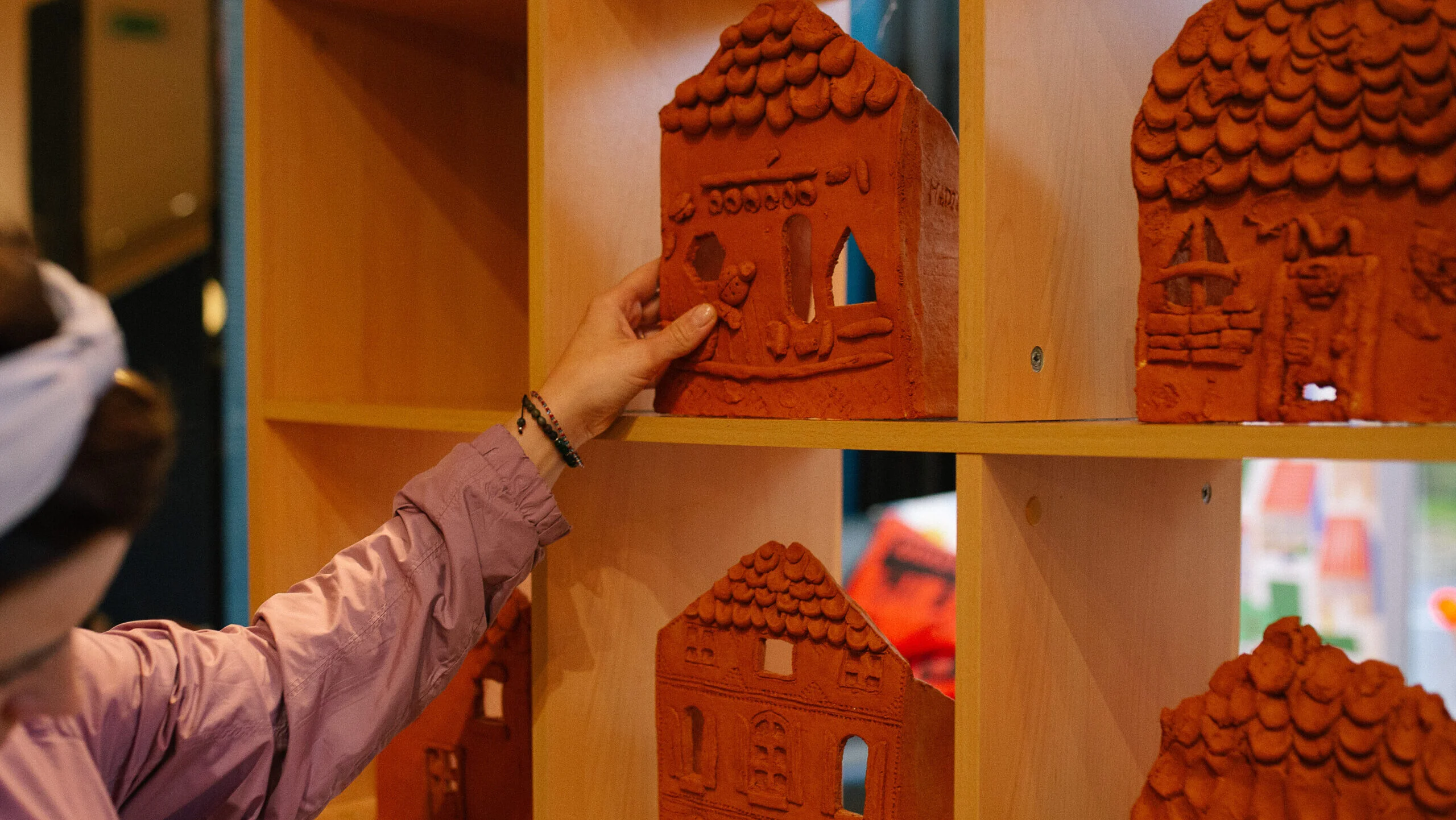 Rodzinne warsztaty ceramiczne: domki