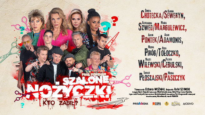 „Szalone nożyczki” – spektakl komediowy I